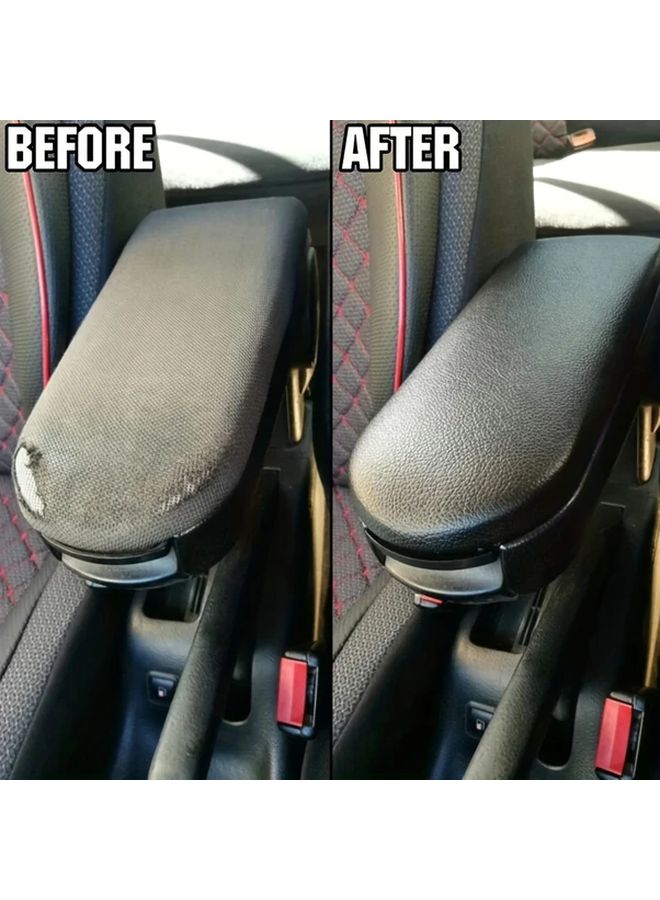 Black Smooth Surface Central Armrest Cover Storage Box Cover For Jetta Golf 4 Passat B5 1998 2005 - Image 4